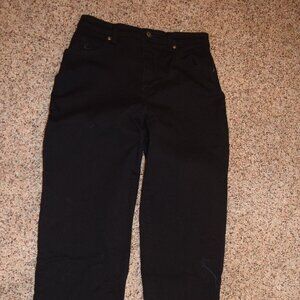 Women's Gloria Vanderbilt Black Jeans - 8 medium